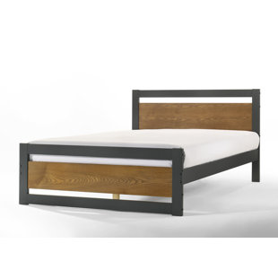 Vicente bed frame by mercury deals row